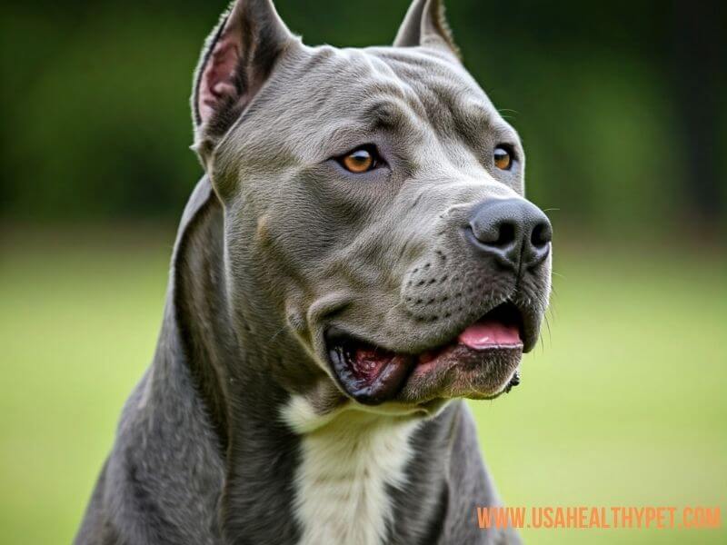 Dogo Argentino With Square Shape