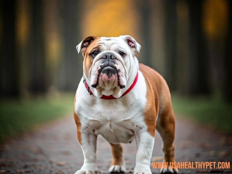 English Bulldog With Square Shape