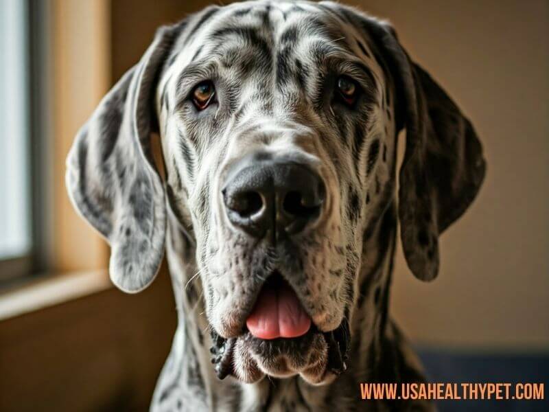 Great Dane With Square Shape