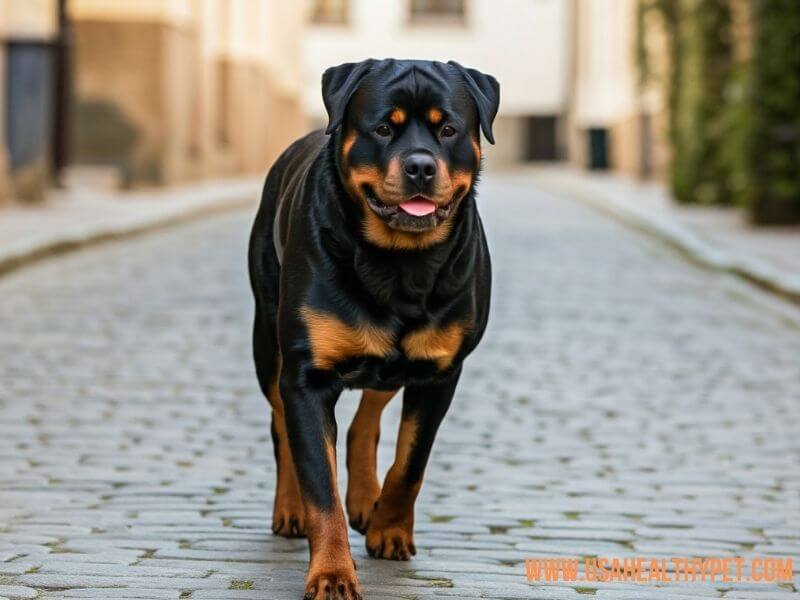 Rottweiler  Square Shaped Head