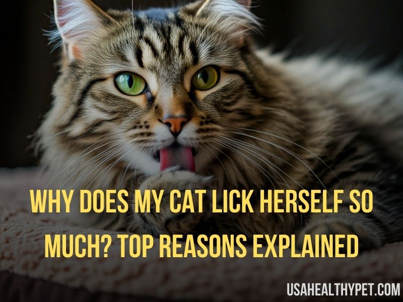 Why Does My Cat Lick Herself So Much Top Reasons Explained