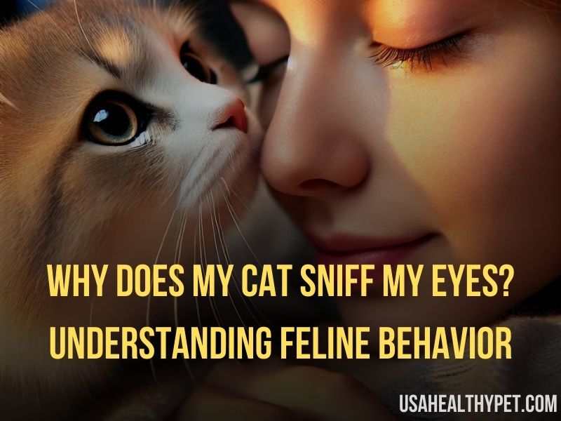 Why Does My Cat Sniff My Eyes Understanding Feline Behavior