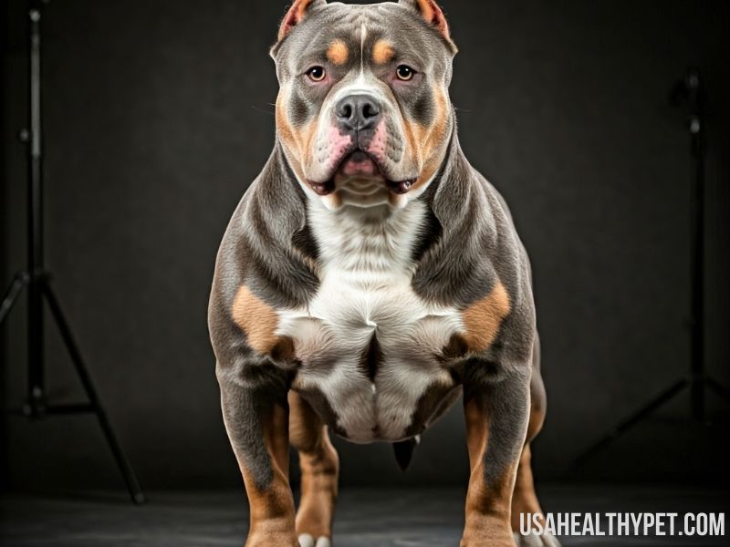  Blue Tri American Bully