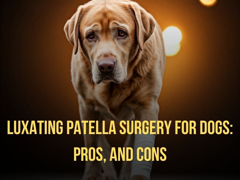 Luxating Patella Surgery for Dogs Pros, and Cons